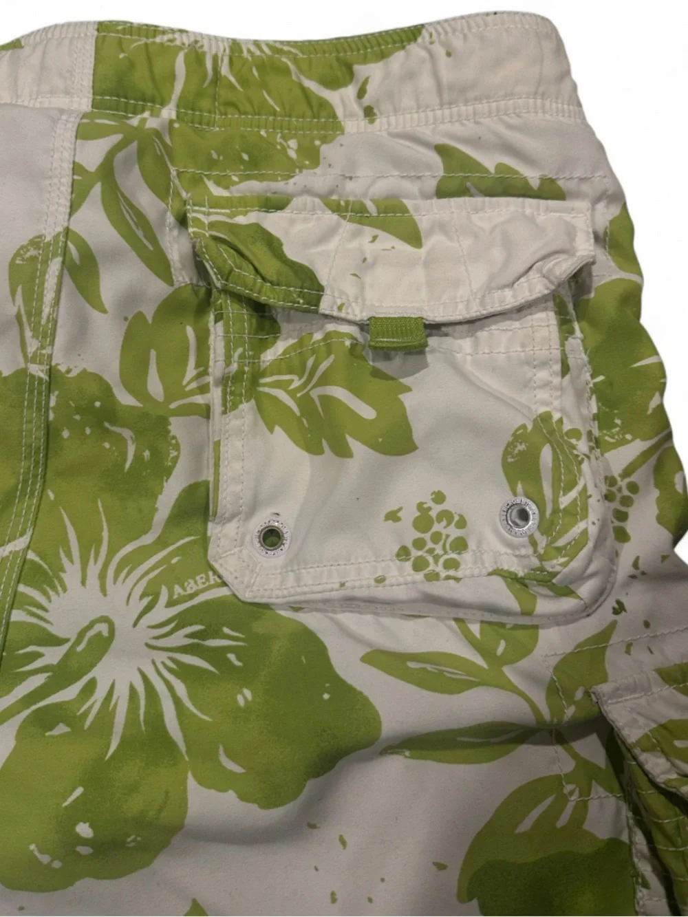 Vintage Y2K Abercrombie & Fitch 9 in. Men’s Swim Board Shorts Size Waist 34”